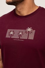 CAMISA BÁSICA ADULTO VINTAGE BEACH 100% ALGODÃO