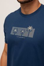 CAMISA BÁSICA ADULTO VINTAGE BEACH 100% ALGODÃO