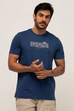CAMISA BÁSICA ADULTO VINTAGE BEACH 100% ALGODÃO