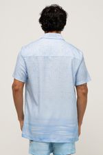 CAMISA CASUAL MANGA CURTA ADULTO FADE HORIZON 