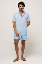 CAMISA CASUAL MANGA CURTA ADULTO FADE HORIZON 