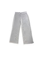 Calça Pantalona de Tule Off-White
