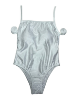 Maiô Body Branco Glamour