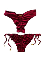 Conjunto de Calcinhas Ripple Vinho