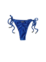 Calcinha Cortininha Azul Glamour