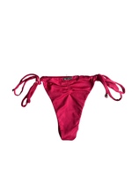 Calcinha Cortininha Vermelho Cereja