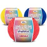 FIO AMIGURUMI CHENILLE 100G CIRCULO