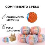 FIO AMIGURUMI CHENILLE 100G CIRCULO