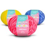 FIO AMIGURUMI PELUCIA 85G CIRCULO
