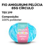 FIO AMIGURUMI PELUCIA 85G CIRCULO