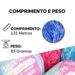 FIO AMIGURUMI PELUCIA 85G CIRCULO