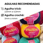 FIO AMIGURUMI 125G CIRCULO