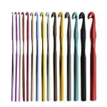 AGULHA DE CROCHE ALUMINIO COLOR CIRCULO
