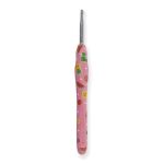 AGULHA PARA CROCHE SOFT ESTAMPADA PINK CIRCULO