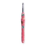 AGULHA PARA CROCHE SOFT ESTAMPADA PINK CIRCULO