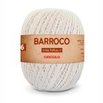 BARBANTE BARROCO NATURAL N.06 400G CIRCULO