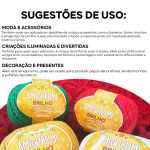 FIO AMIGURUMI BRILHO 80G CIRCULO
