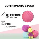 FIO AMIGURUMI SLIM 178M CIRCULO