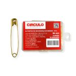 ALFINETE DE SEGURANCA DOURADO CIRCULO