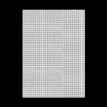 TELA PLASTICA GROSSA 42X60CM RO.210009 BRANCA ROMA