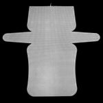 TELA PLASTICA MALHA CHENILLE PARA BOLSA BXWG10-CRUZ G BURACO PEQUENO BOTELHO