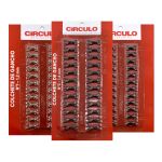 COLCHETE DE GANCHO 24 UNIDADES CIRCULO