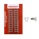COLCHETE DE GANCHO 24 UNIDADES CIRCULO