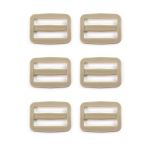 REGULADOR PLASTICO RETANGULAR 25MM COM 6 UNIDADES CIRCULO