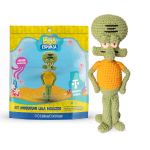 KIT AMIGURUMI COLECAO BOB ESPONJA LINHAS CORRENTE