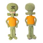 KIT AMIGURUMI COLECAO BOB ESPONJA LINHAS CORRENTE