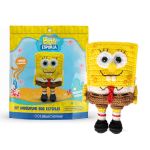KIT AMIGURUMI COLECAO BOB ESPONJA LINHAS CORRENTE