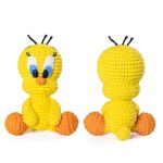 KIT AMIGURUMI COLECAO LOONEY TUNES LINHAS CORRETE