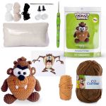 KIT AMIGURUMI COLECAO LOONEY TUNES LINHAS CORRETE