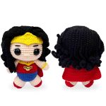 KIT AMIGURUMI COLECAO DC LINHAS CORRENTE