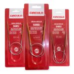 AGULHA CIRCULAR BAMBU 40CM CIRCULO