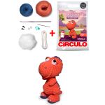 KIT AMIGURUMI COLECAO DINOS CIRCULO