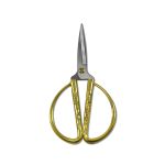 TESOURA VINTAGE 6 COR 10 OURO CIRCULO