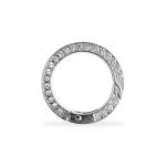 ARGOLA CHAVEIRO ARTICULADA STRASS 35MM UNIDADE ROMA AVIAMENTOS