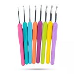 KIT AGULHA CROCHE NYBC BARBANTE 04 COM 8 UNIDADES