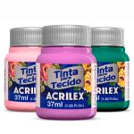 TINTA PARA TECIDO FOSCA 37 ML ACRILEX