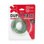FITA  DUPLA FACE 24MMX2M TRANSPARENTE MAKE +
