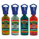 TINTA DIMENSIONAL RELEVO 3D GLITTER 35ML ACRILEX