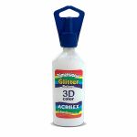 TINTA DIMENSIONAL RELEVO 3D GLITTER 35ML ACRILEX