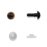 OLHOS PARA AMIGURUMI FUME N.9 COM 10 PARES