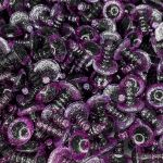 OLHOS PARA AMIGURUMI N.13 LILAS GLITER 10 PARES