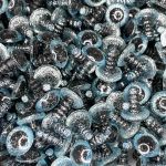 OLHOS PARA AMIGURUMI N.13 AZUL CLARO GLITTER 10 PARES