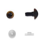 OLHOS PARA AMIGURUMI FUME N.11 COM 10 PARES
