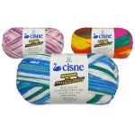 LA RENDIDORA CISNE MULTICOLOR 100G LINHAS CORRENTE