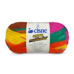 LA RENDIDORA CISNE MULTICOLOR 100G LINHAS CORRENTE