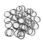 ARGOLA METAL COM ABERTURA 10G UT.836 ROMA AVIAMENTOS